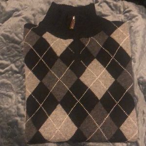 *SOLD* J.Crew Quarter Neck Zip Front Sweater